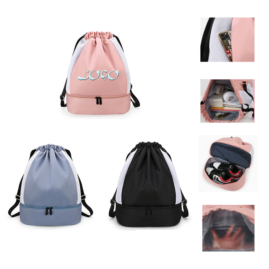 Multifunctional Drawstring Backpack
