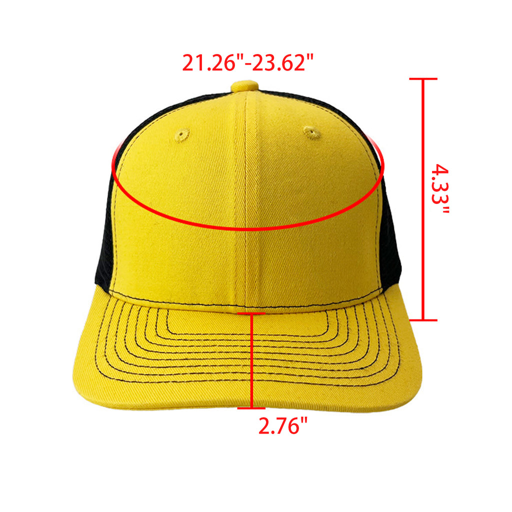 6 Panel Mesh Trucker Cap