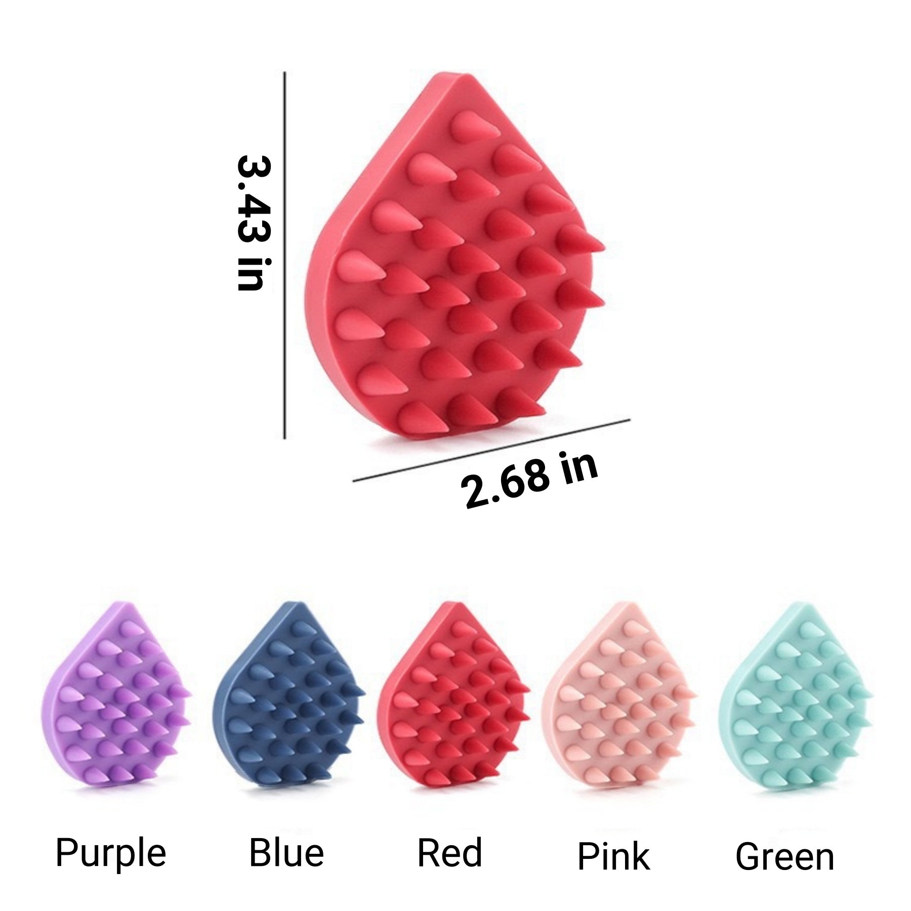 Silicone Scalp Shampoo Brush