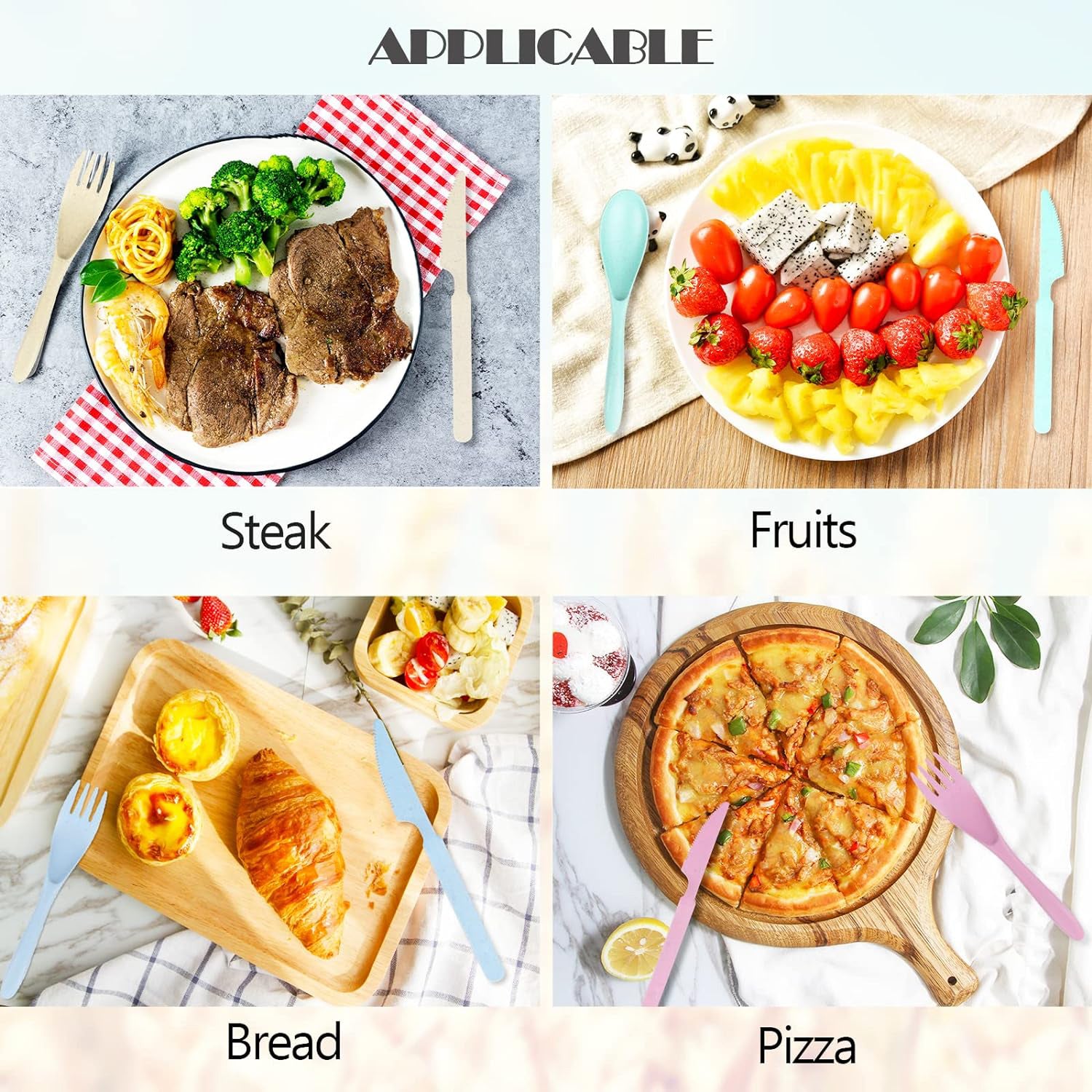 Wheat Straw Cutlery Set