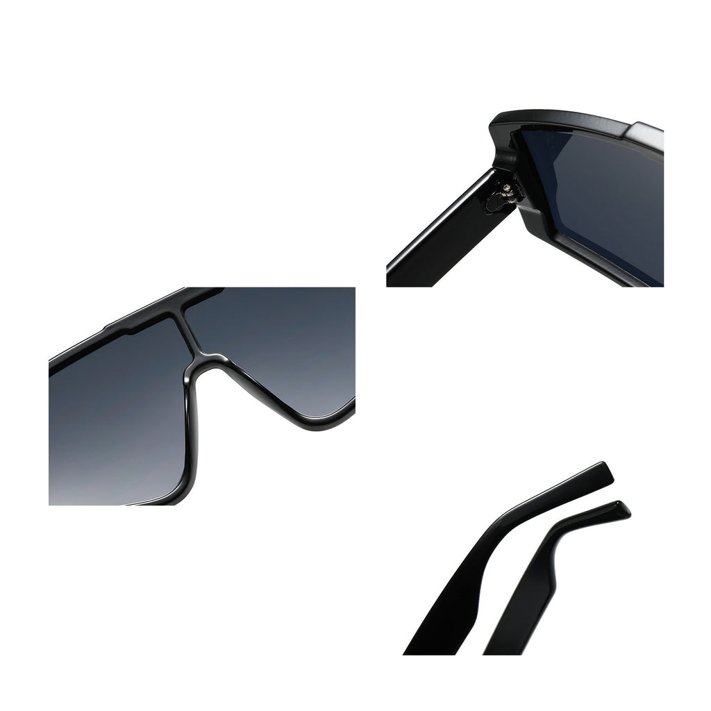 Bold Frame Punk Sunglasses