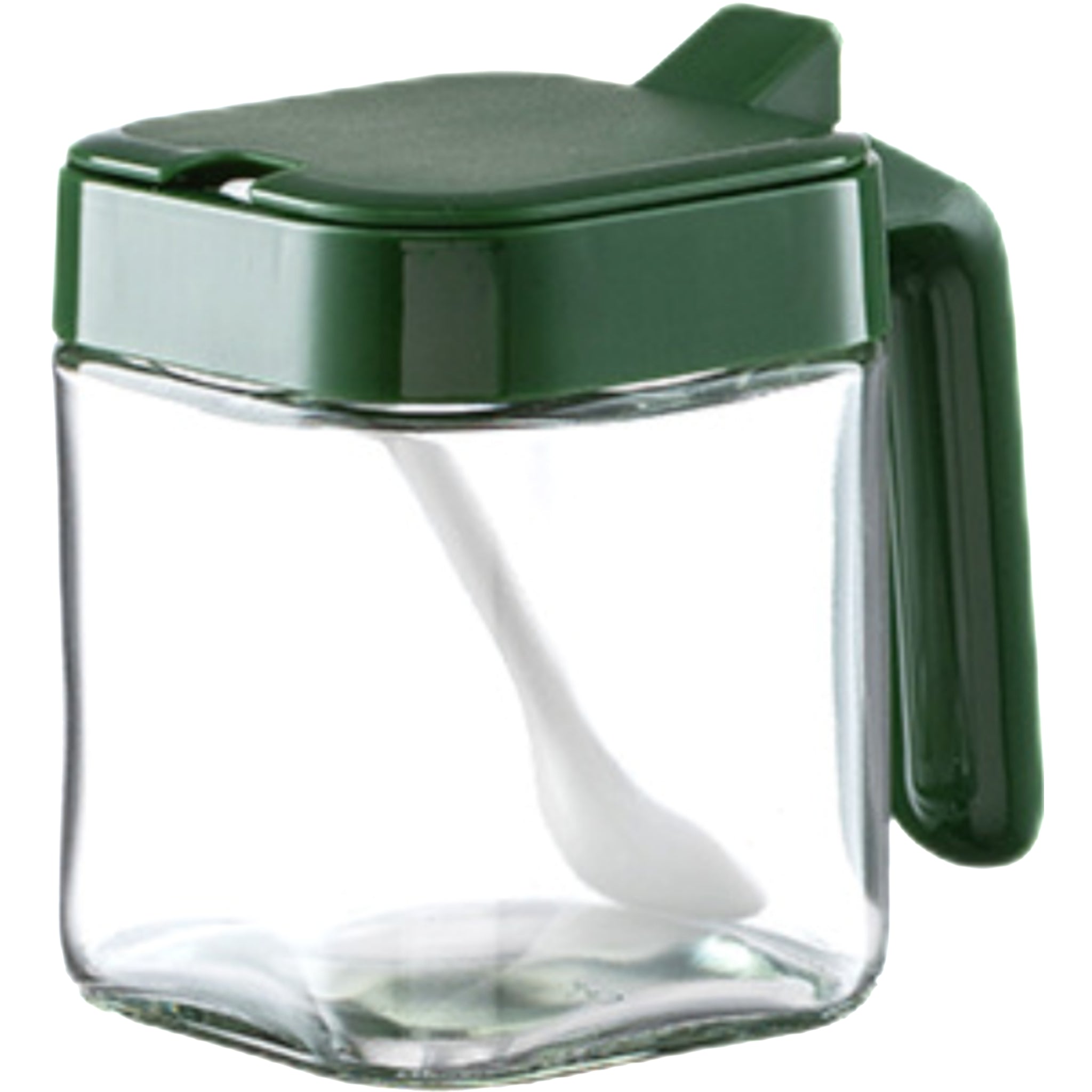 Creamer Canister With Separable Spoon And Lid