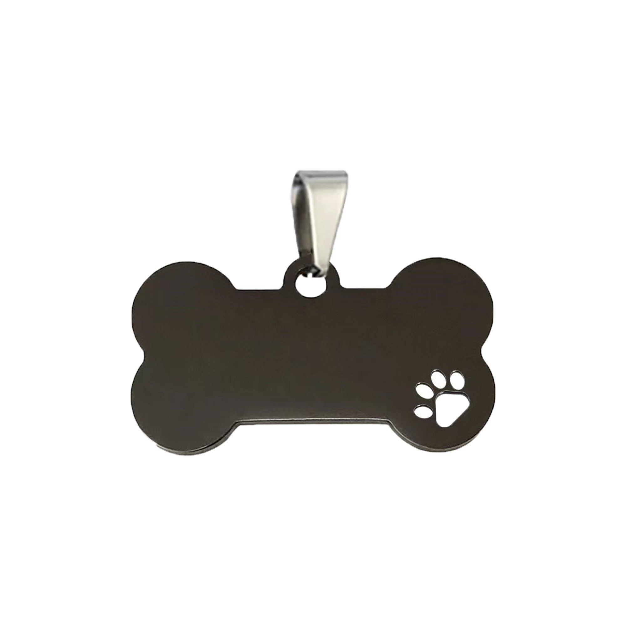 PawBone Hollow Stainless Pet Tag