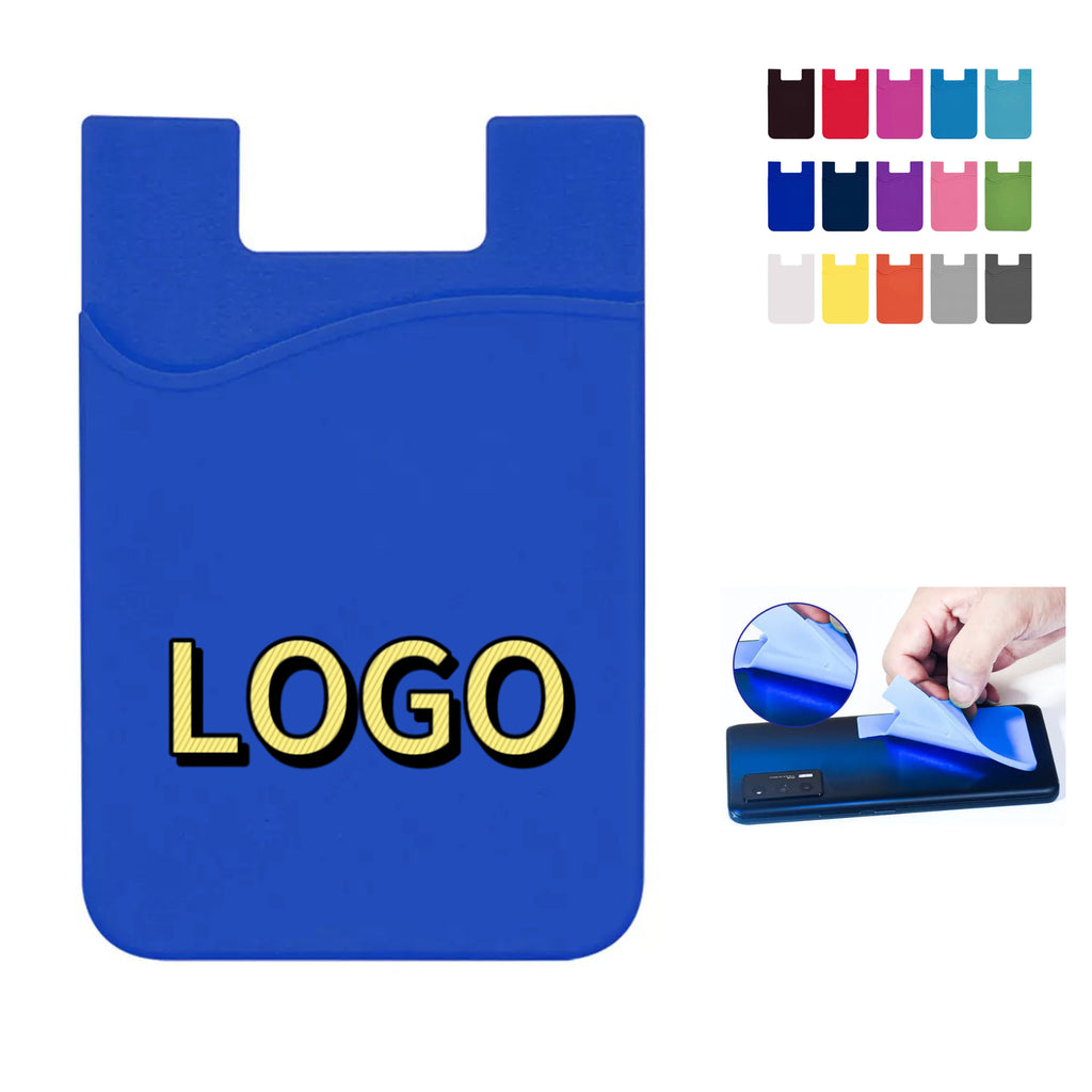 Silicone Single Pocket Sticker For Cell Phone