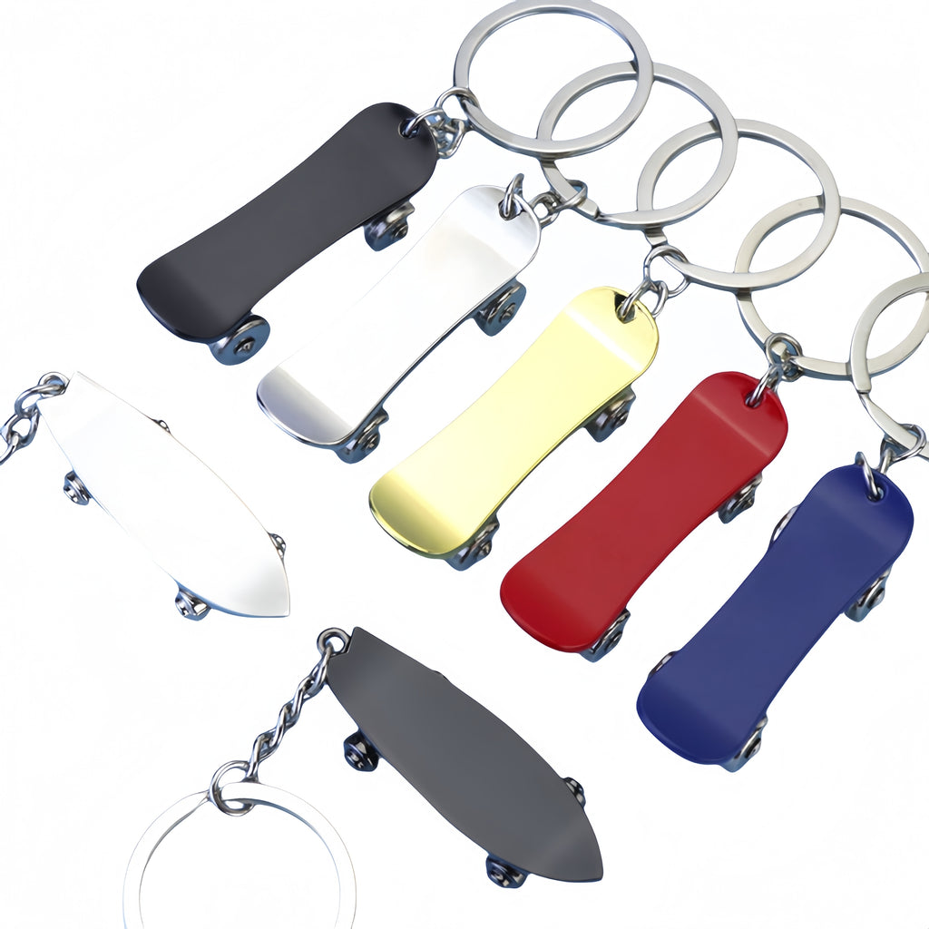 Skateboard Keychain