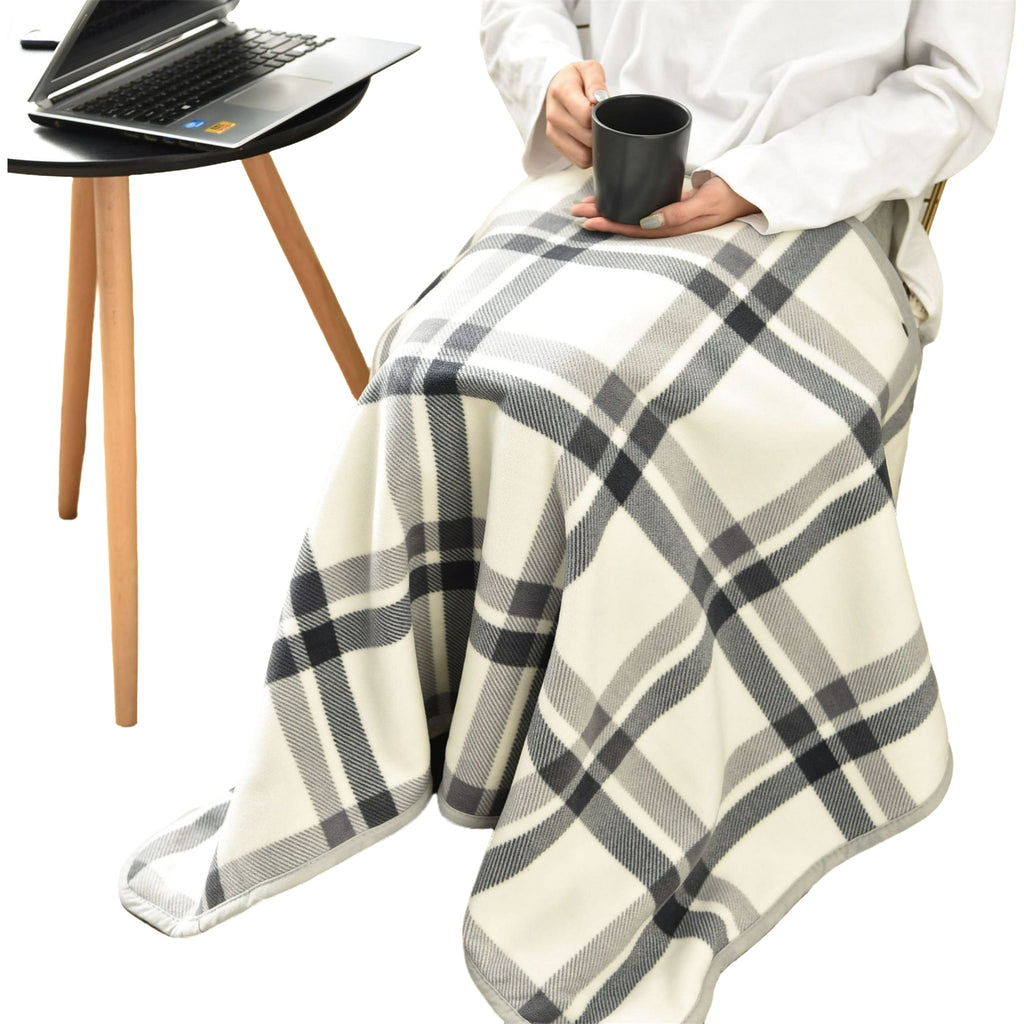 Flannel Shawl - Blanket for Office Naps
