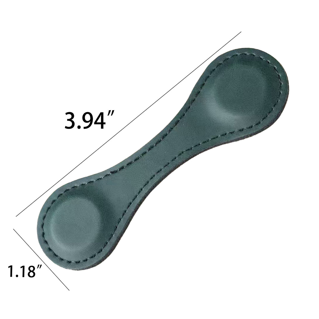 PU Leather Bone-Shape Double-Sided Magnetic Bookmark