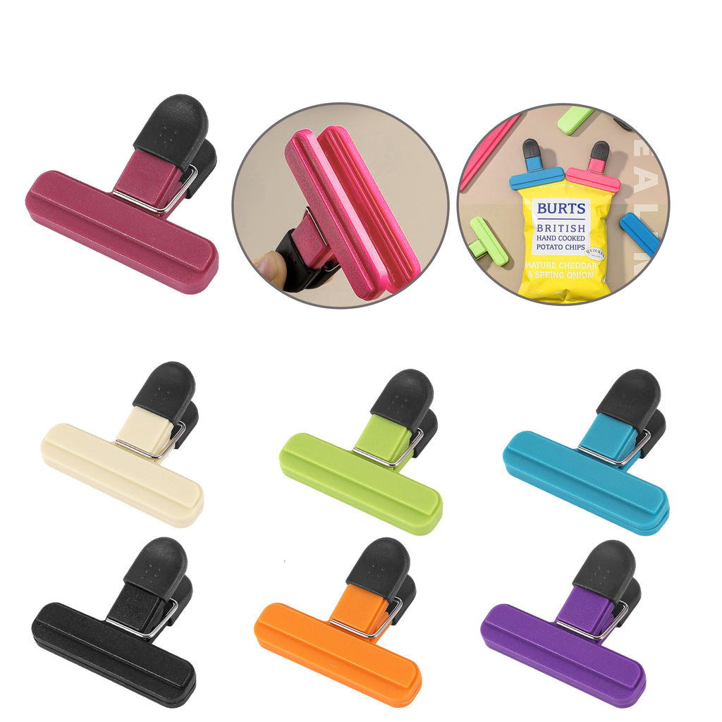 Multi-Color Chip Bag Clips