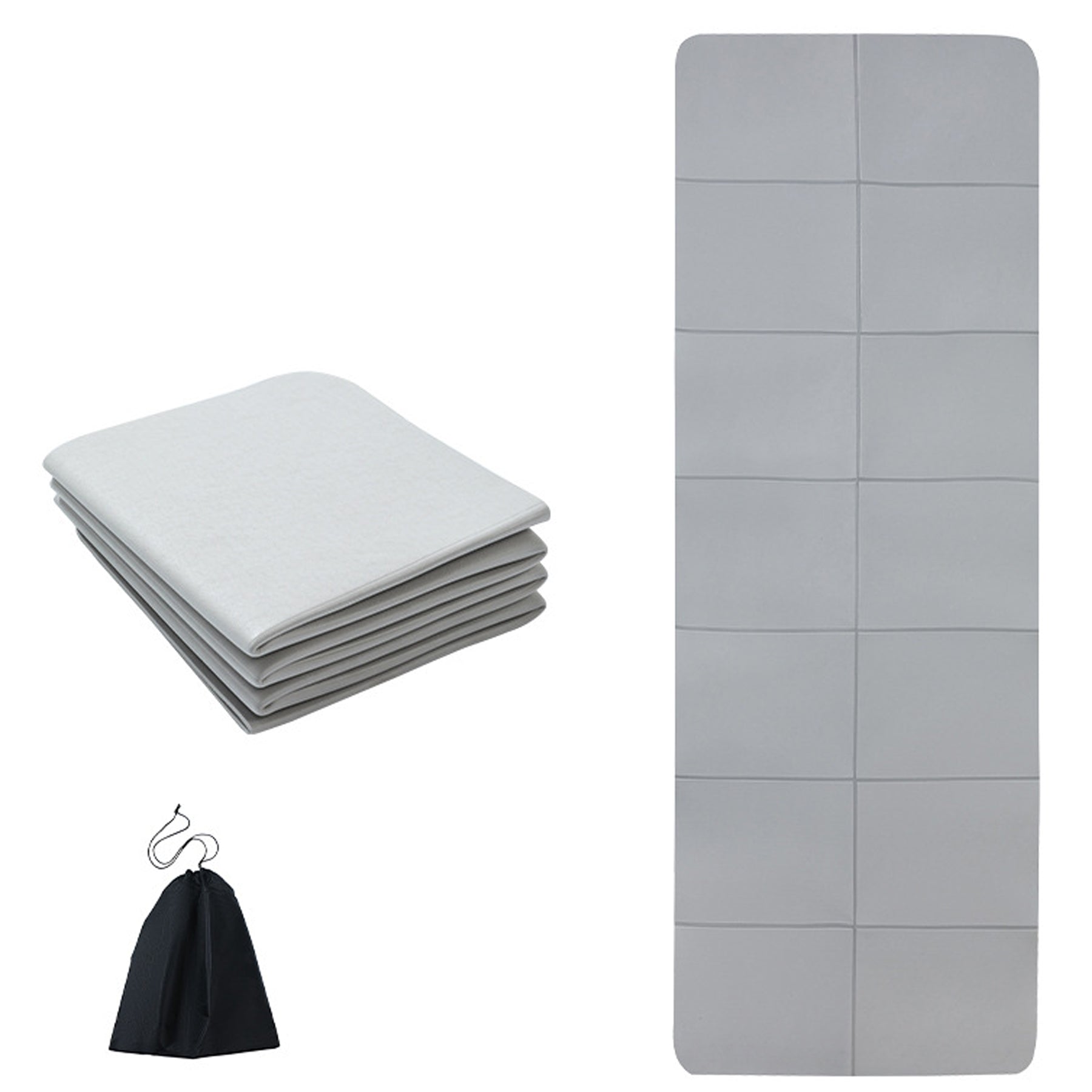 Thickened Nap Folding Yoga Mat