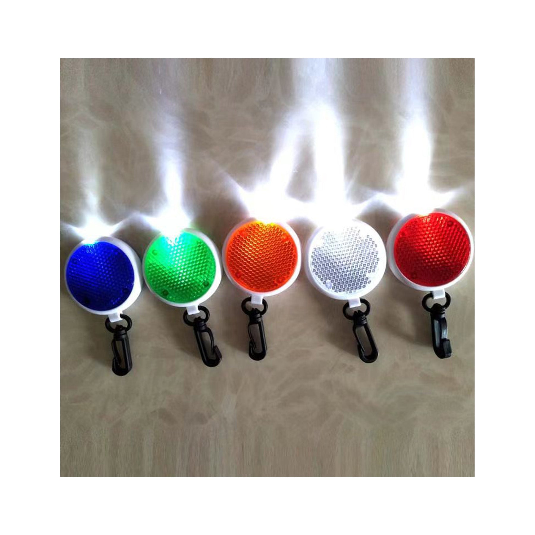 Reflector Light With Key Chain And Small LED Light