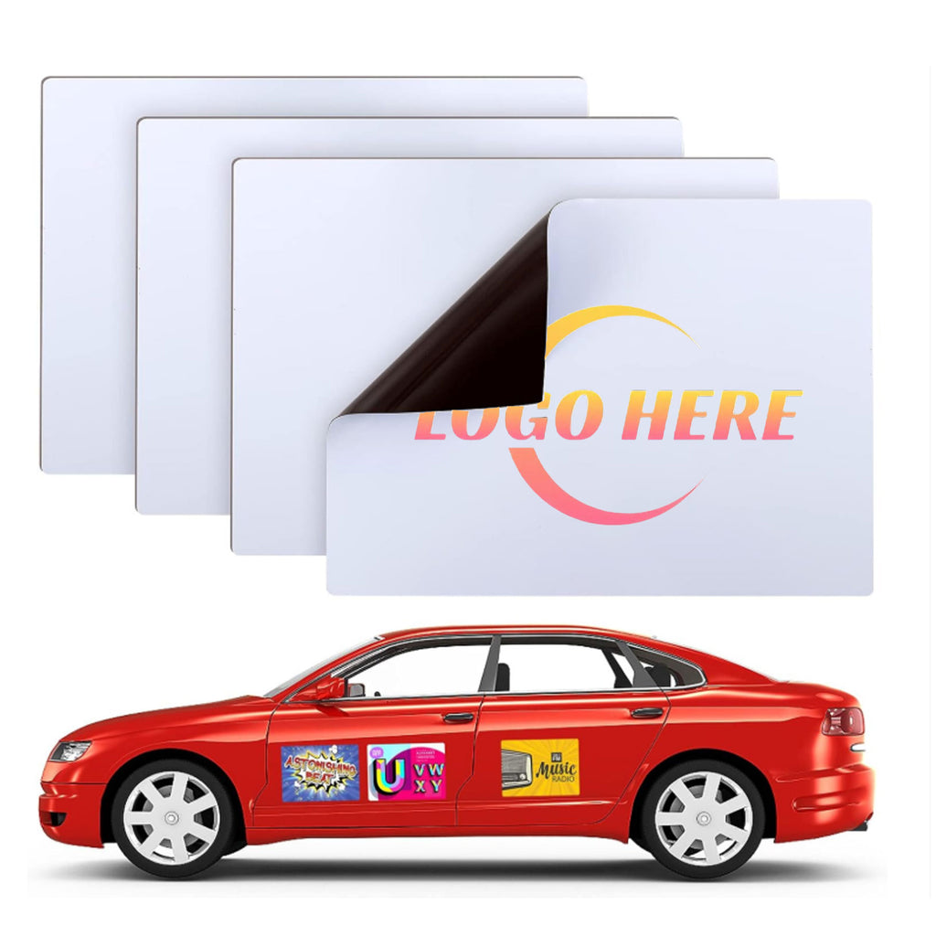 Car Sign Circle Magnet