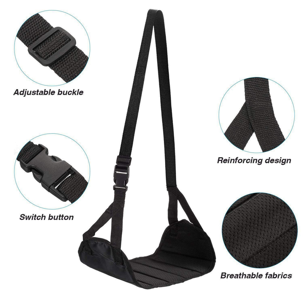Customizable Hammock-Style Travel Footstools