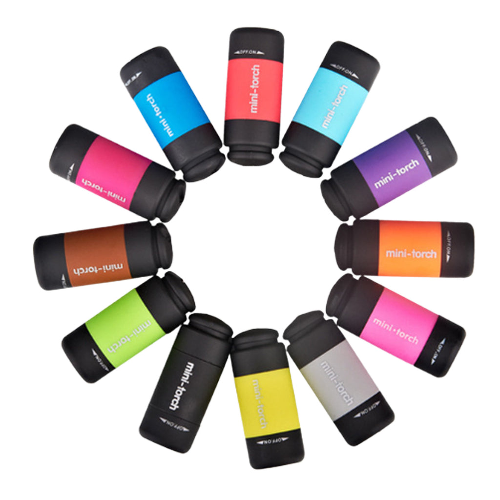 Multifunctional Strong Light Household Plastic Small Torch