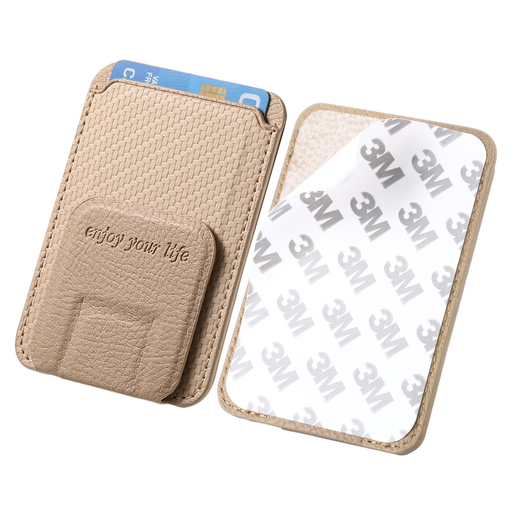 Multi-Functional Carbon Fiber Phone Holder Card Case