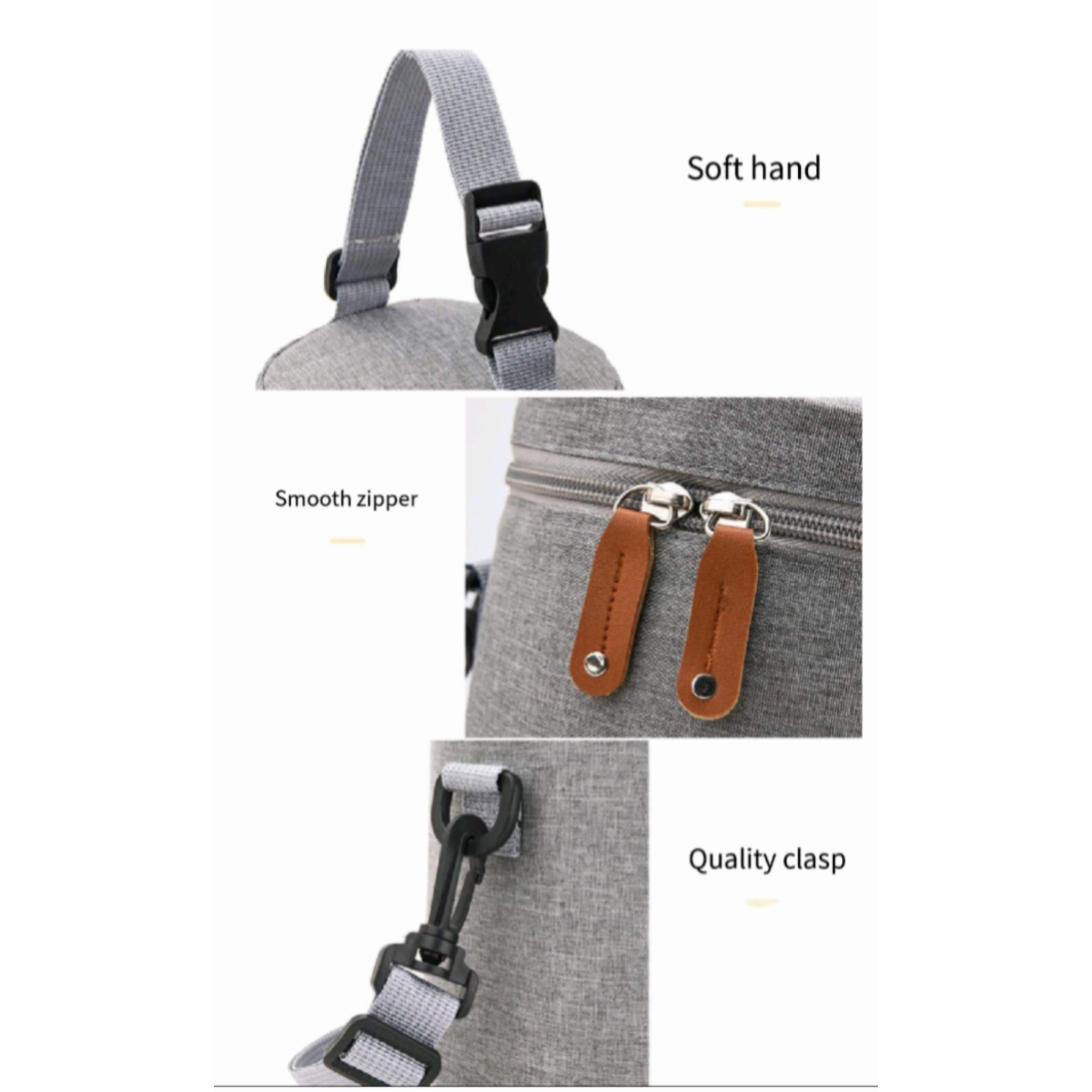 Maternity And Infant Insulated Bucket Bag
