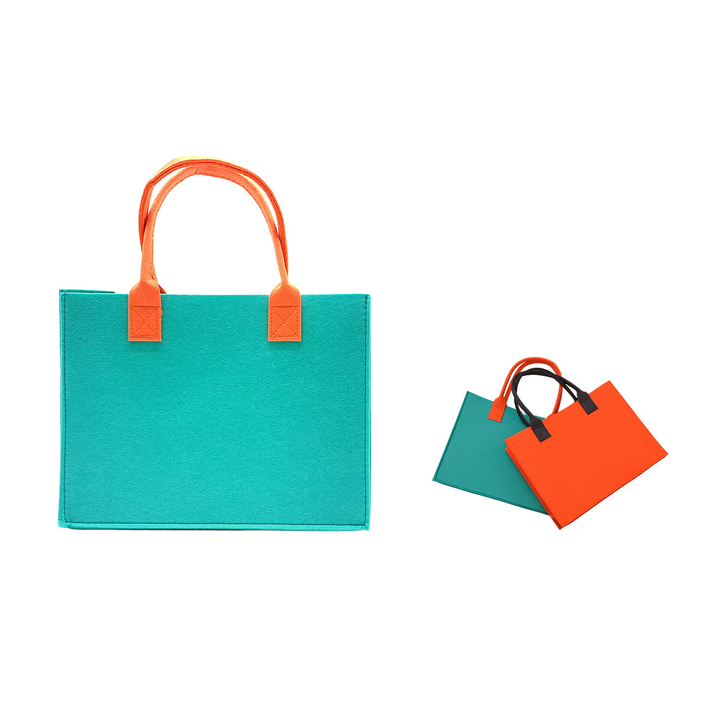 Large-Capacity Felt Tote - Versatile Bag