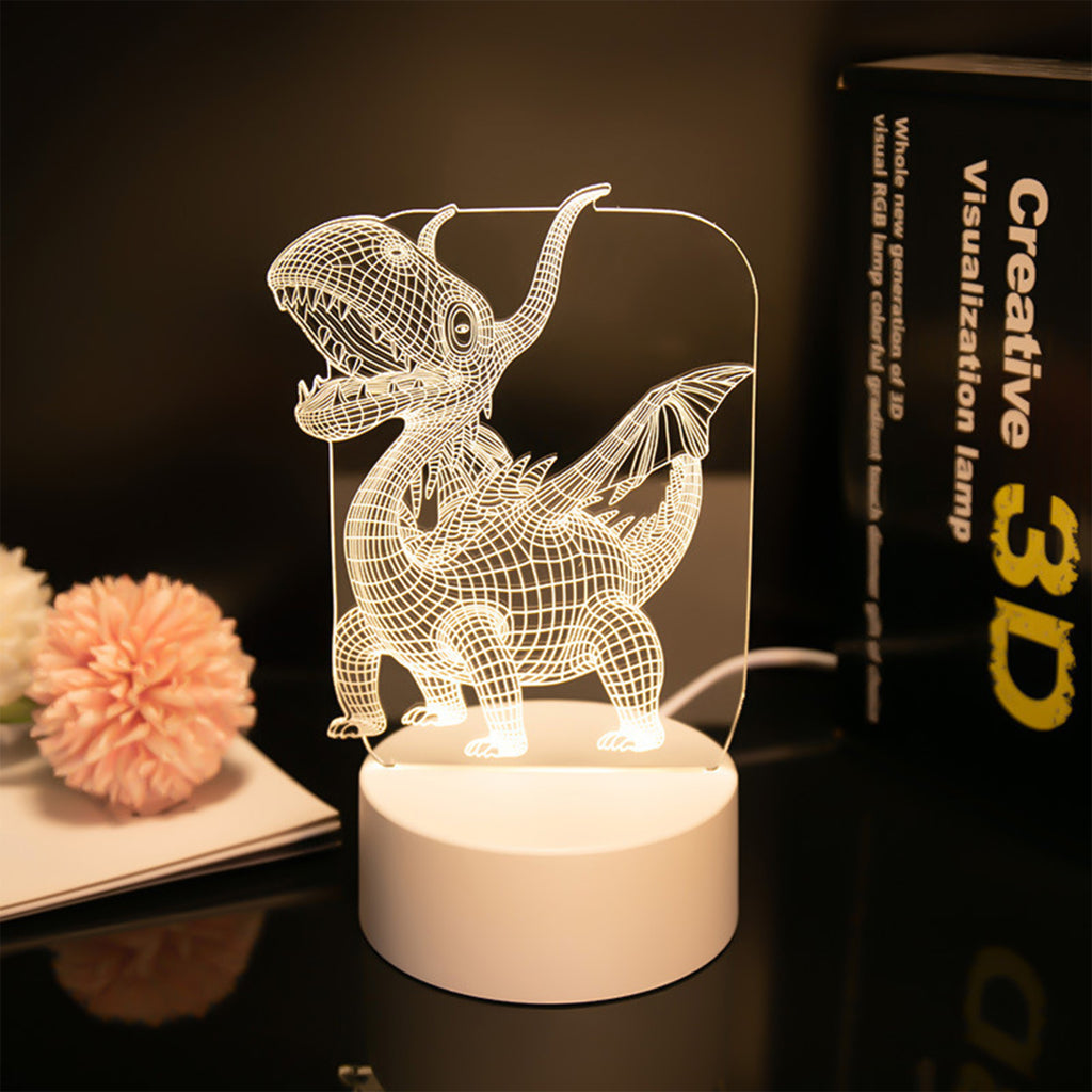 3D Night Light Table Lamp