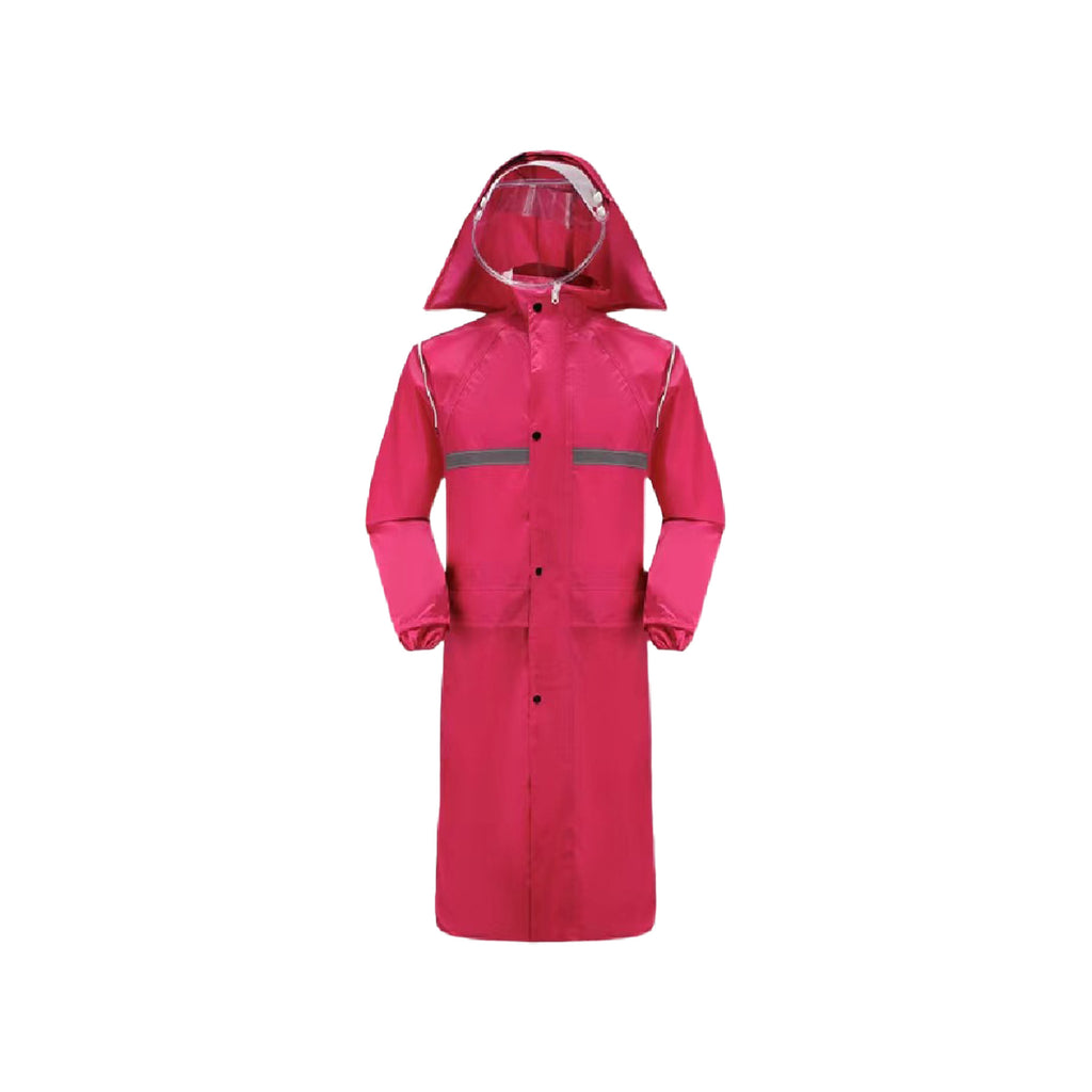 Long One-Piece Stylish Cycling Raincoat