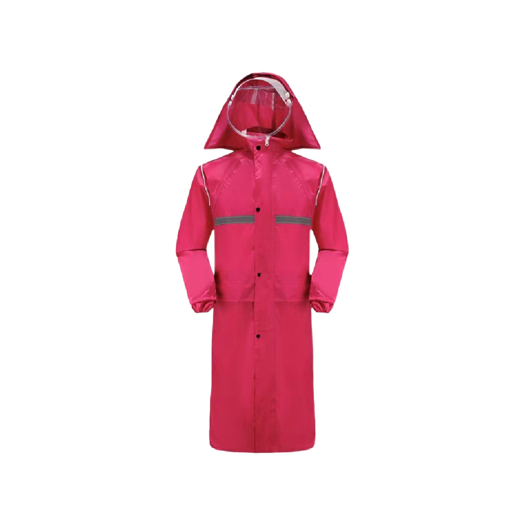 Long One-Piece Stylish Cycling Raincoat