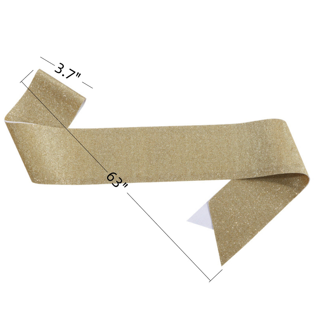 Blank Glitter Fabric Shining Belt