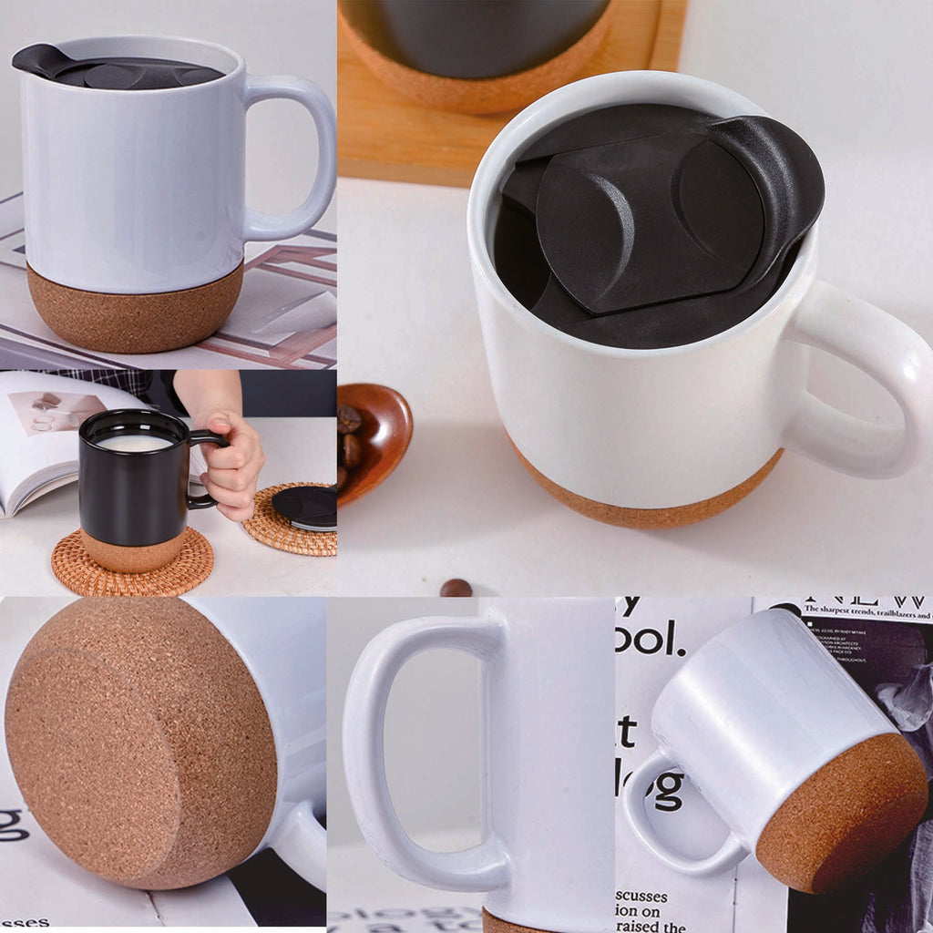 Ceramic Cork Bottom Coffee Cup