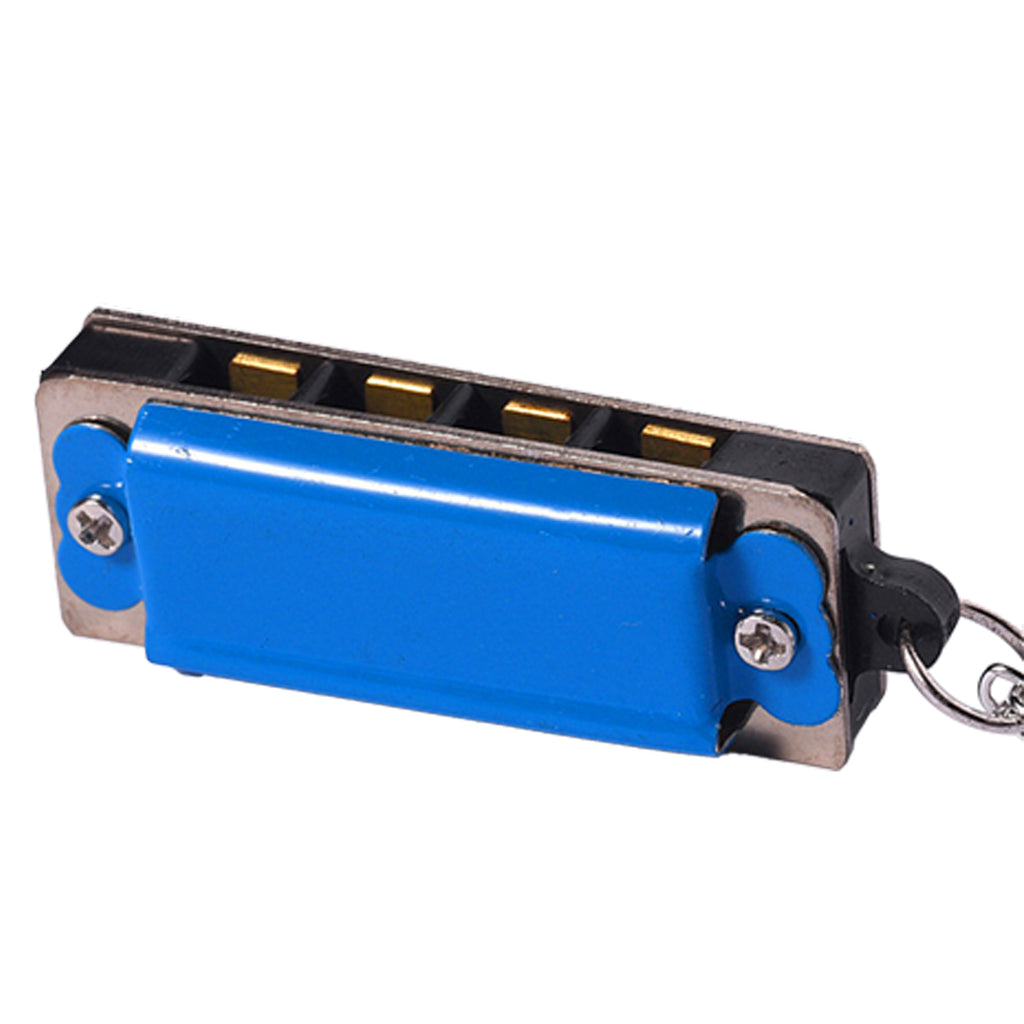 Mini Metal 4 Holes Harmonica Necklace