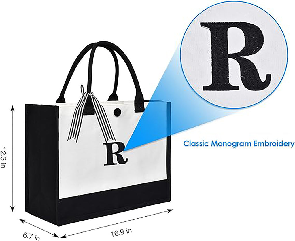Personalized Canvas Tote Bag