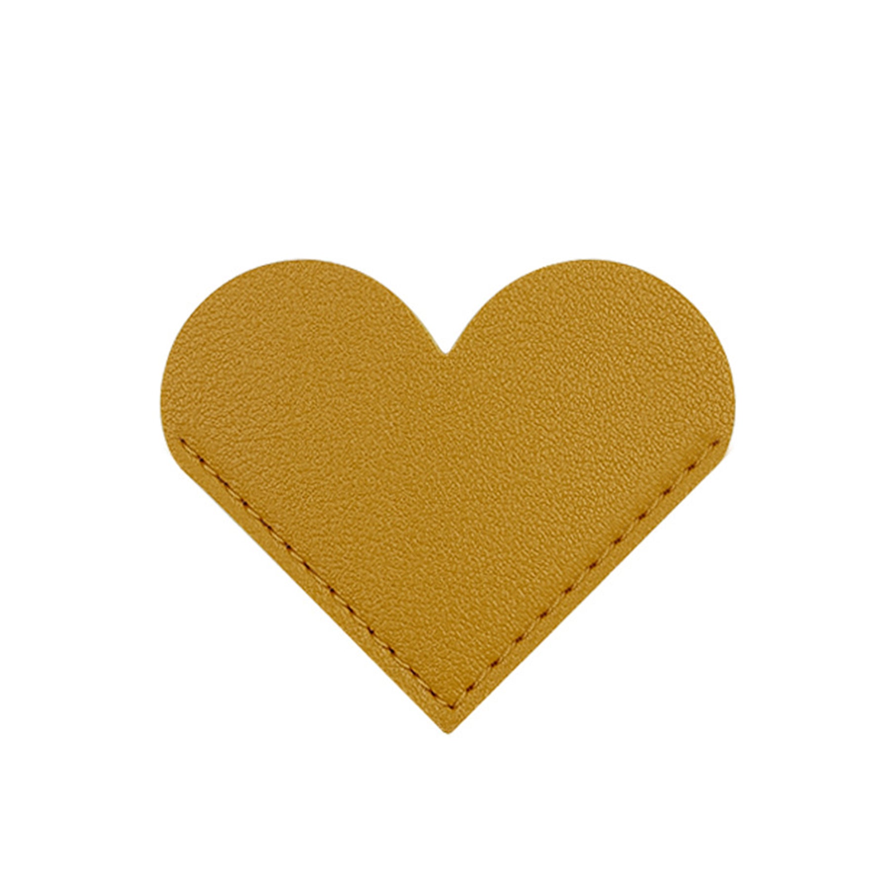 Heart Shaped Leather Bookmark