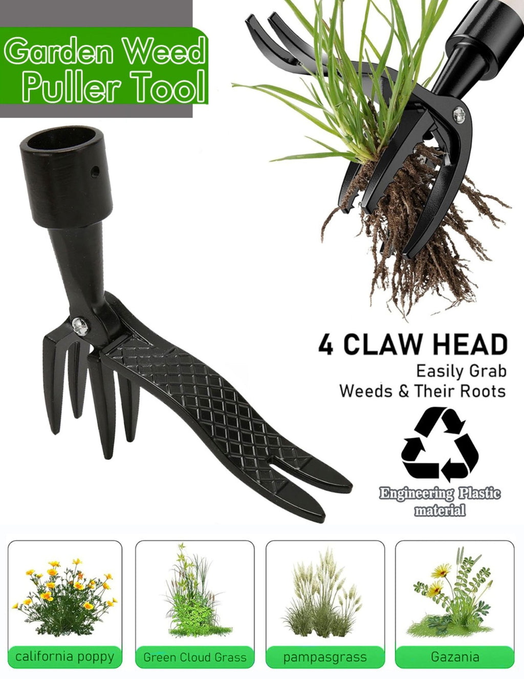 Standing Type Weed Removal Root Remover