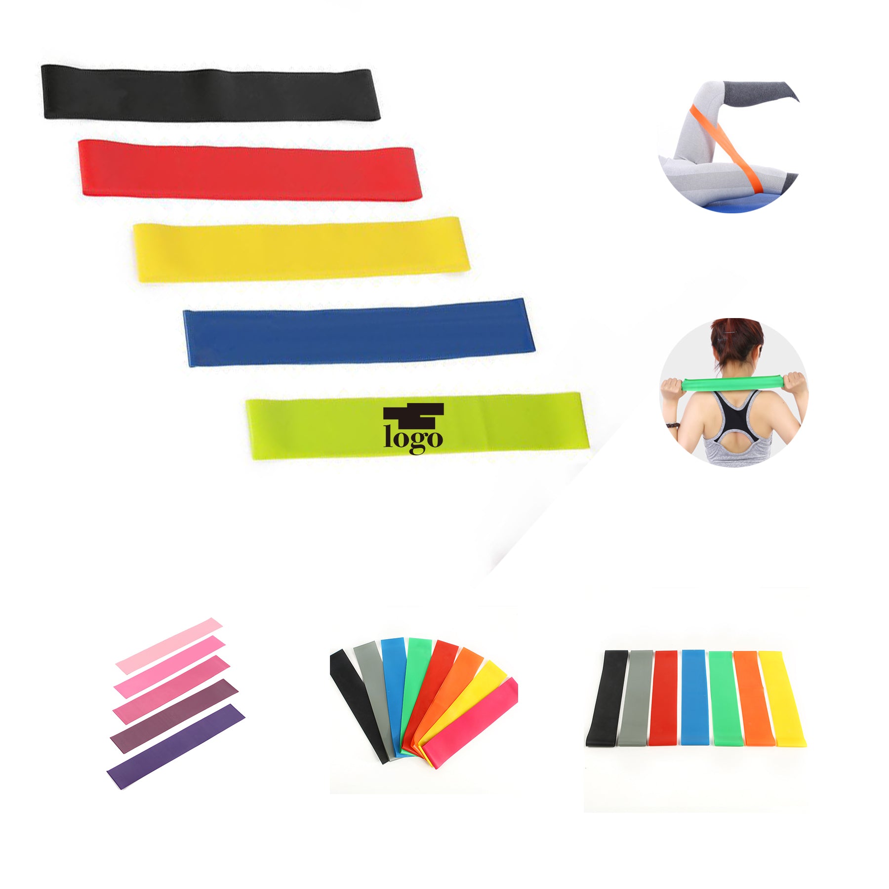 Multi Functional Yoga Fitness Elastic Band