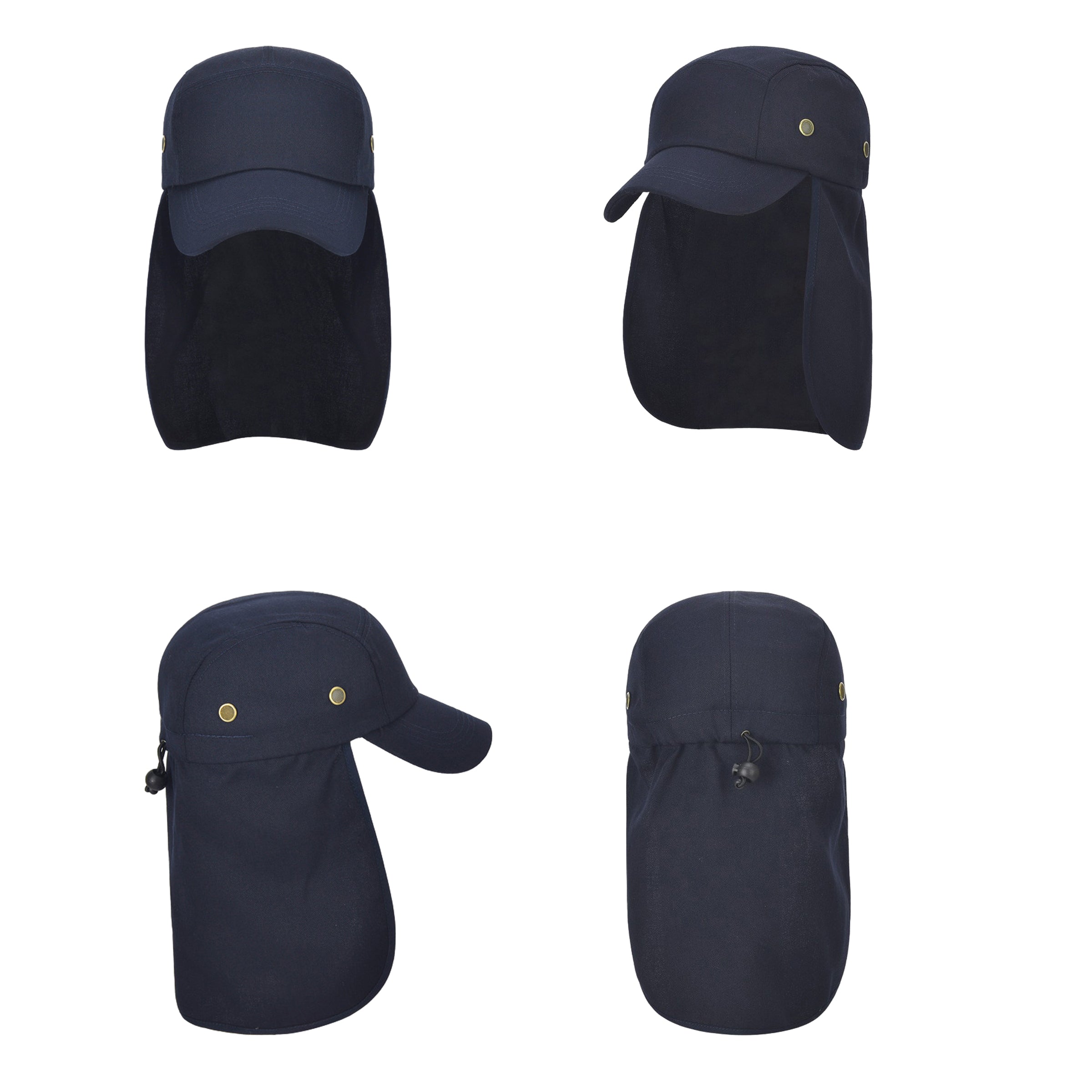 Fishing Cap With Neck Flap