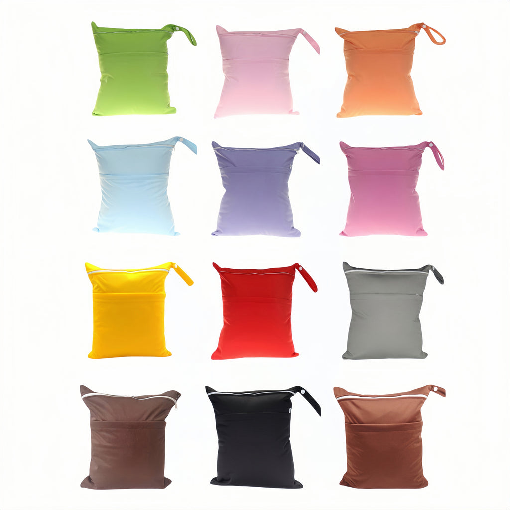 Storage Bag With Double Zippers, TPU Waterproof And Breathable