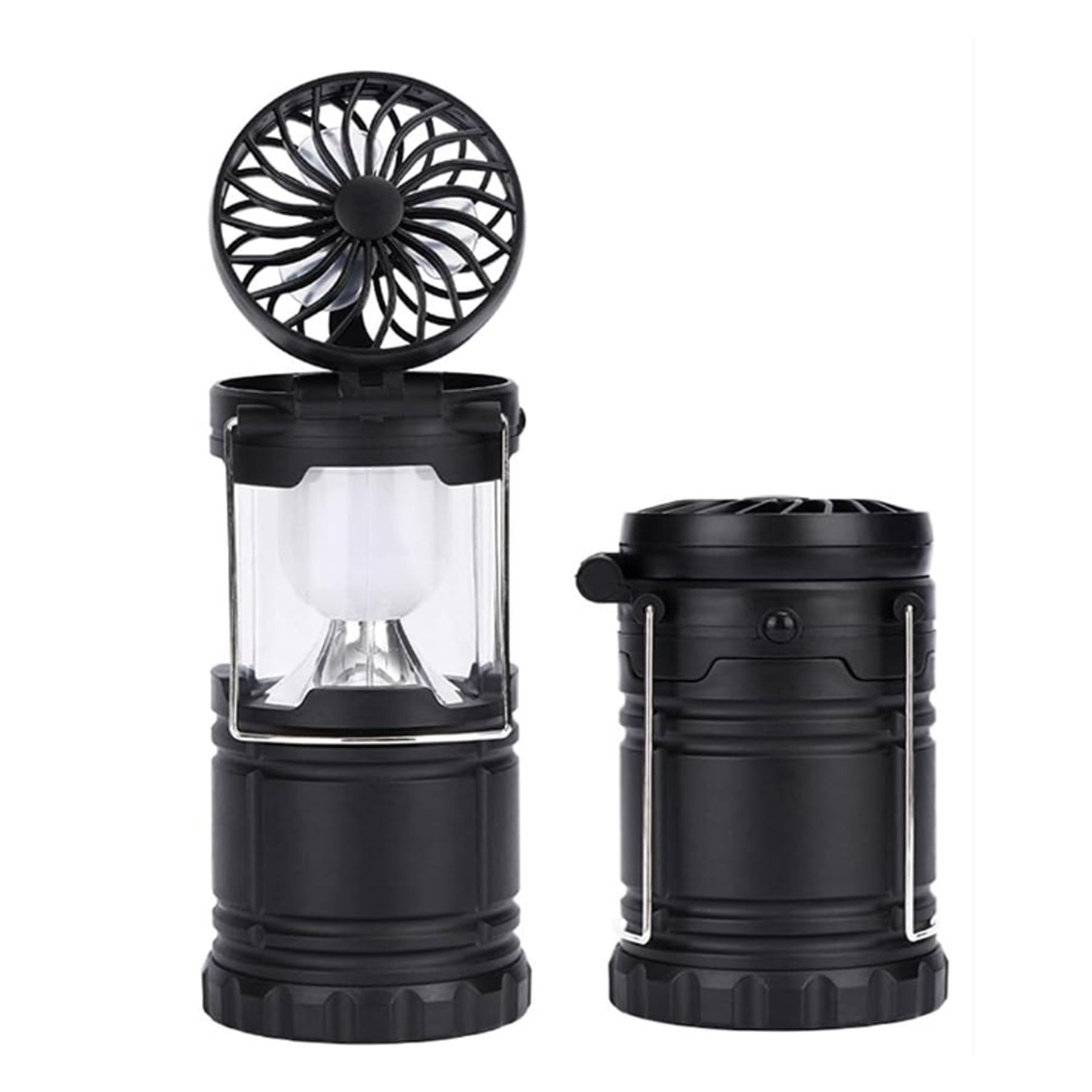 Rechargeable Dual Lantern Fan