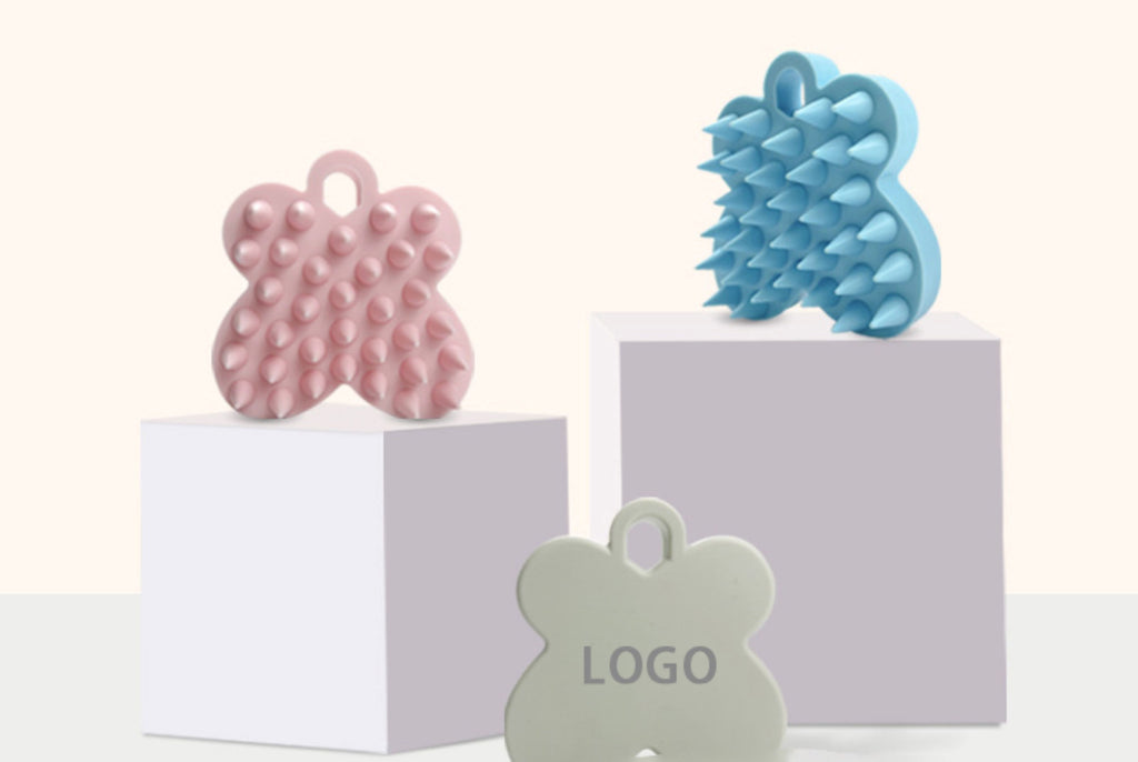 Silicone Scalp Massage Shampoo Brush