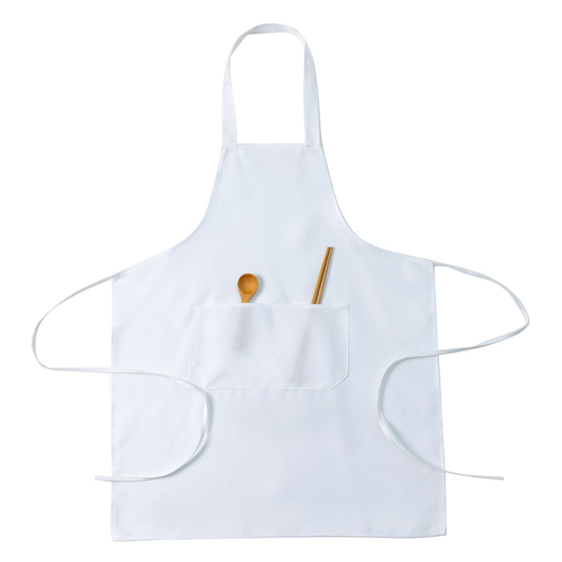 Simple Solid Color Apron