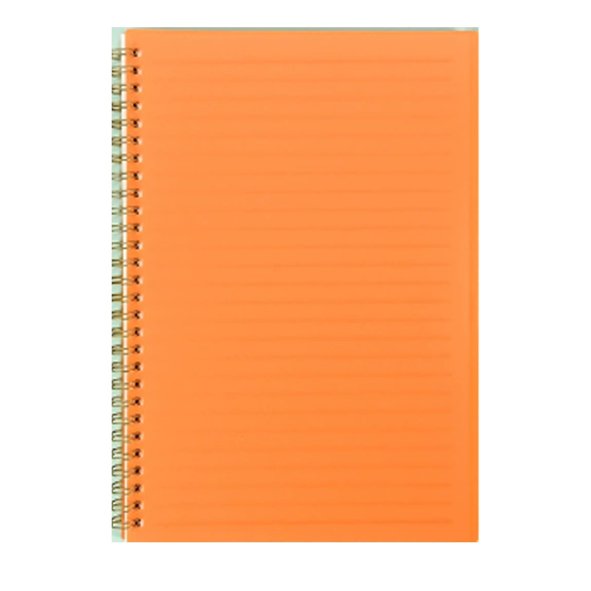 A5 Plastic Cover Notebook with Spiral Binding