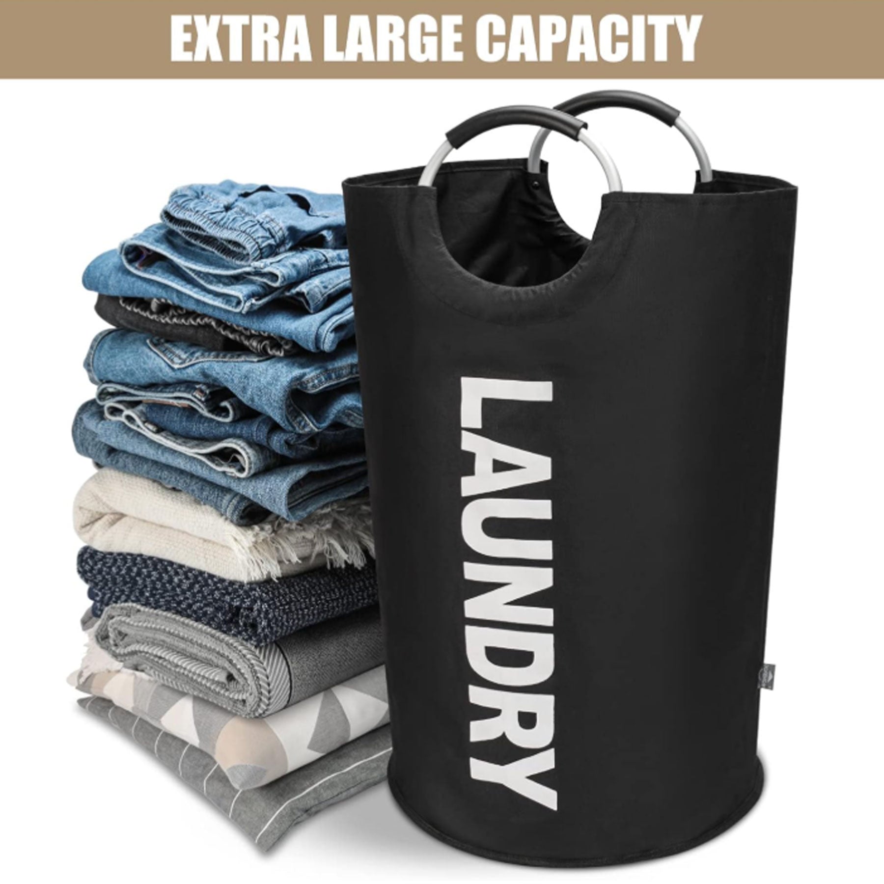 Collapsible Washing Laundry Basket
