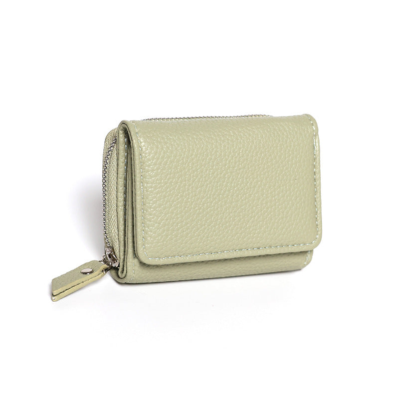 Leather Short Wallet