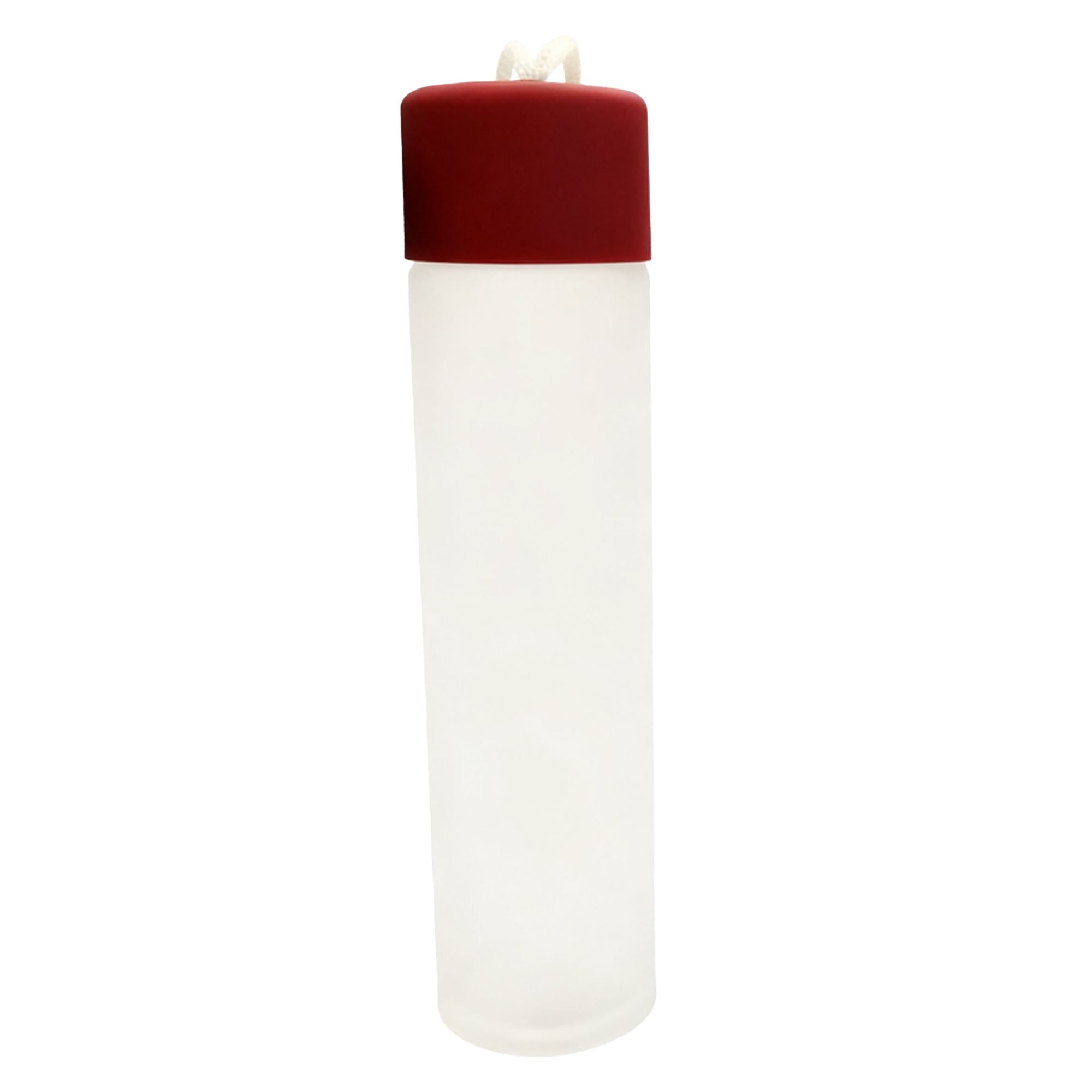 12oz (350ml) Frosted Glass Tumbler With Lid