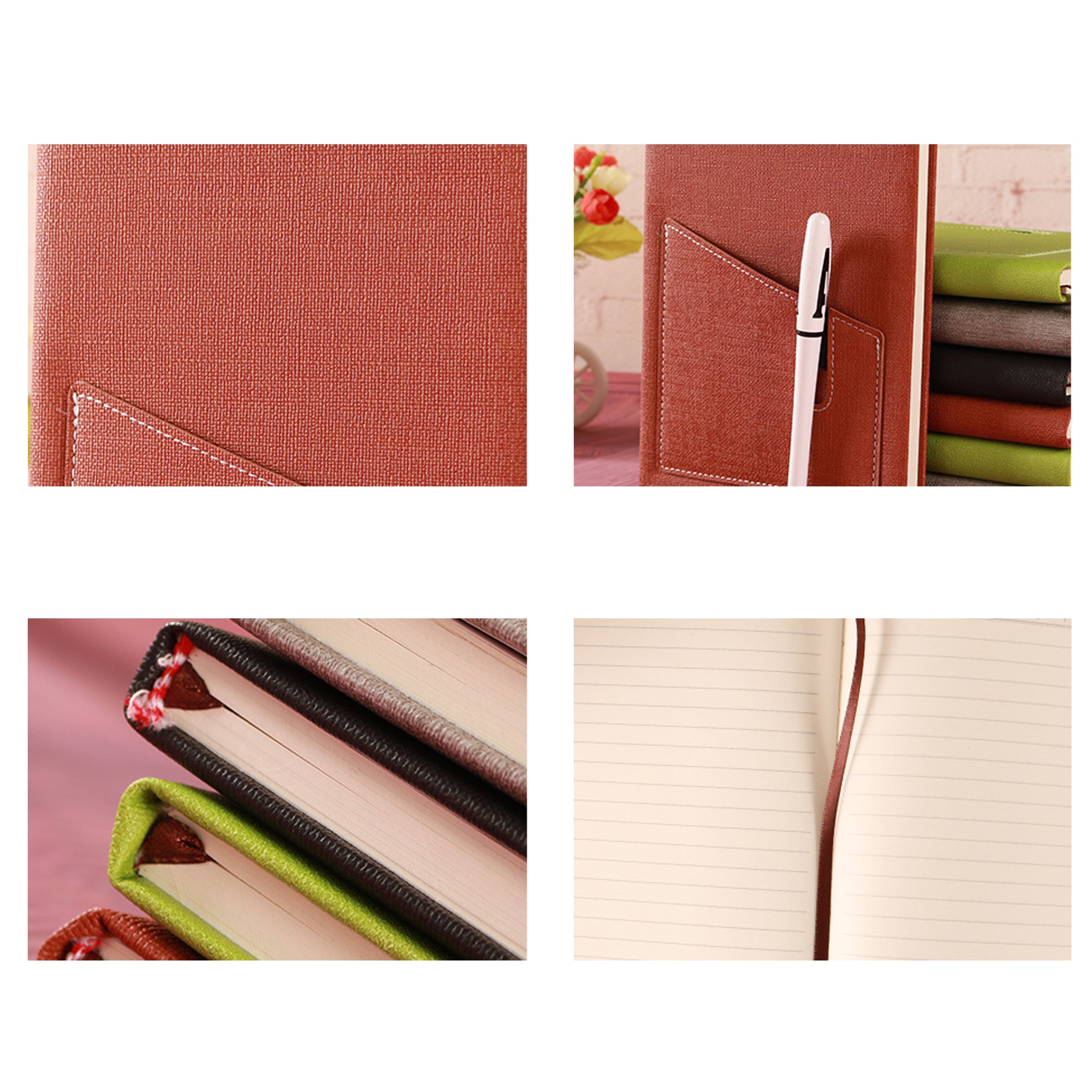 A5 Notebook With Cellphone Pocket