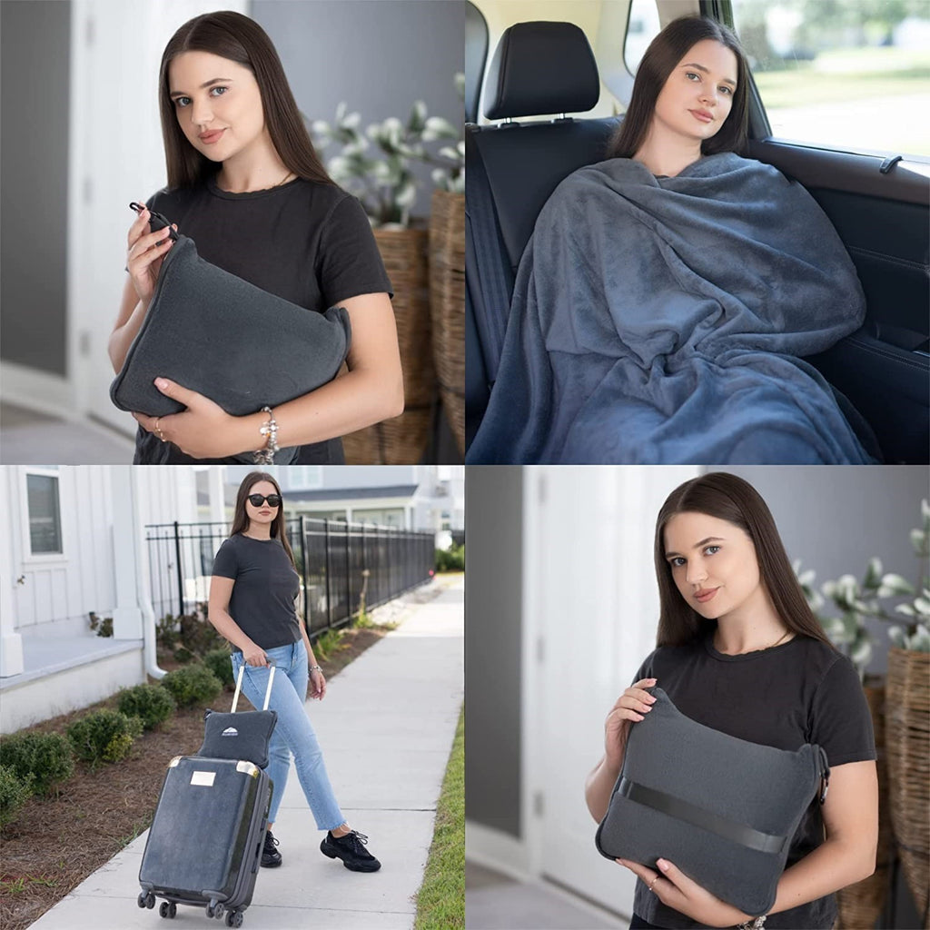 2-in-1 Blanket and Pillow