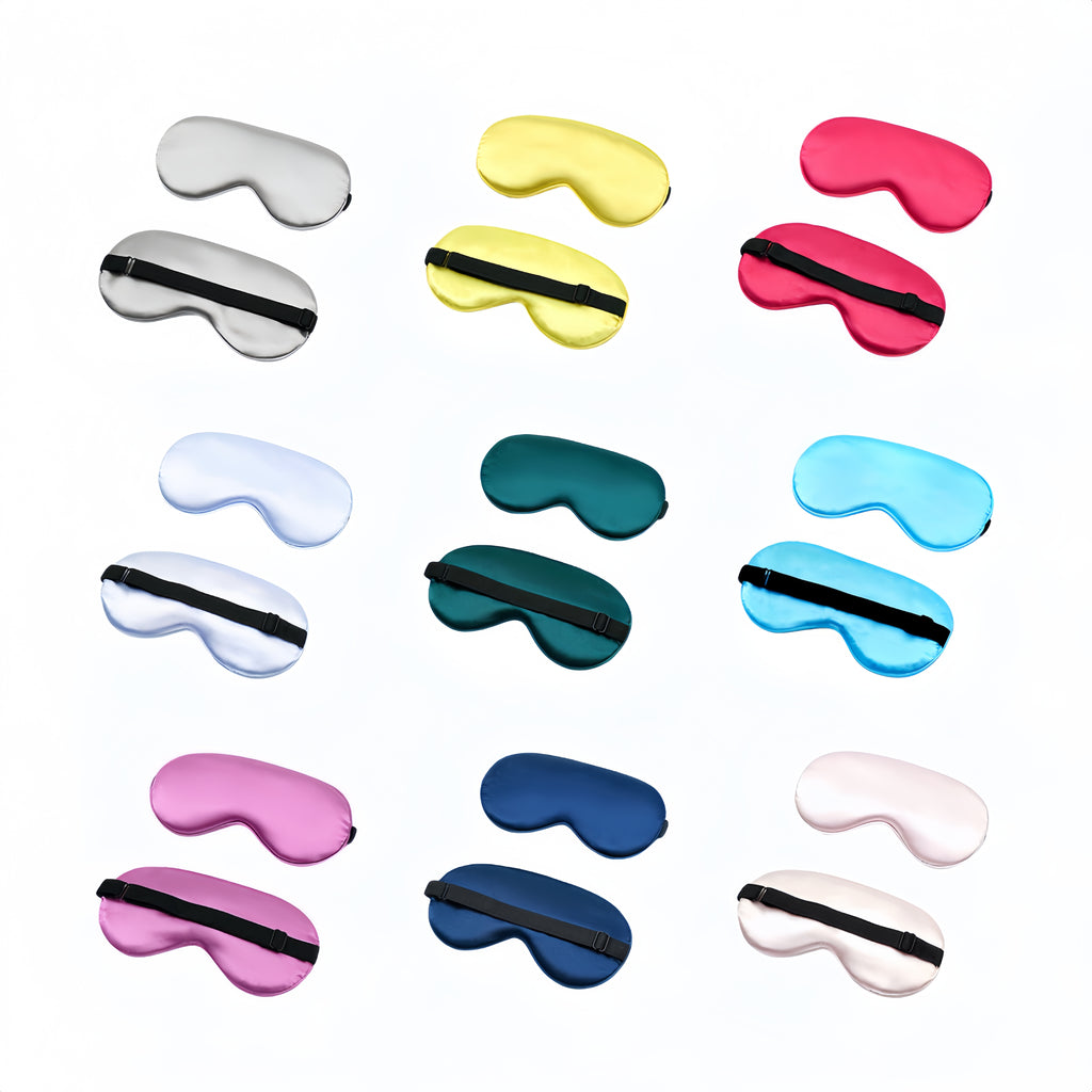 A Pressure-Free, Adjustable, Three-Dimensional And Thin Silk Sleep Eye Mask