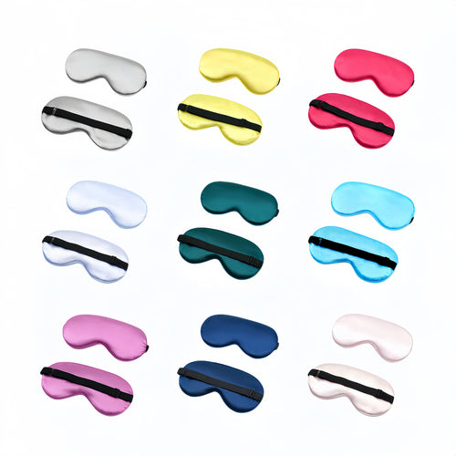 A Pressure-Free, Adjustable, Three-Dimensional And Thin Silk Sleep Eye Mask