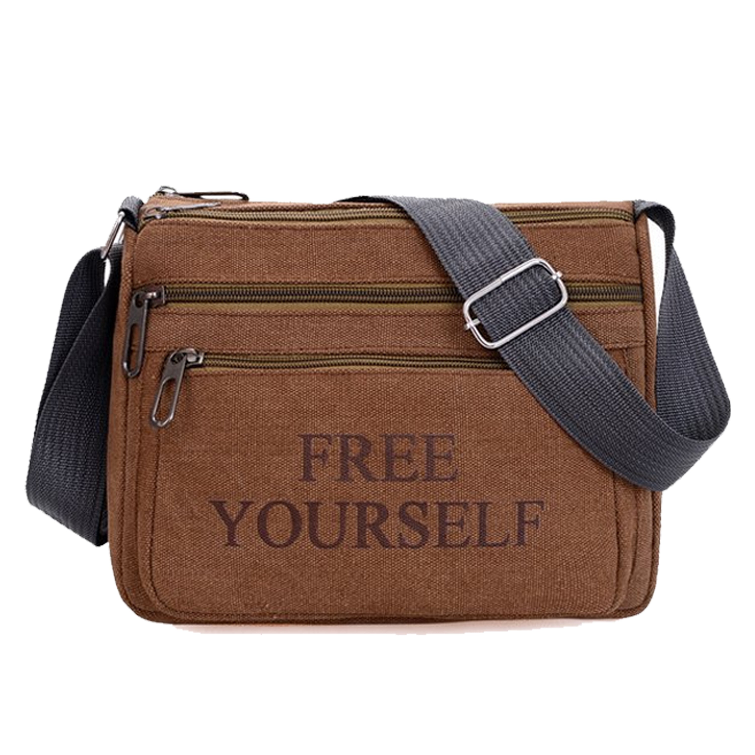 Men Vintage Crossbody Canvas Bag