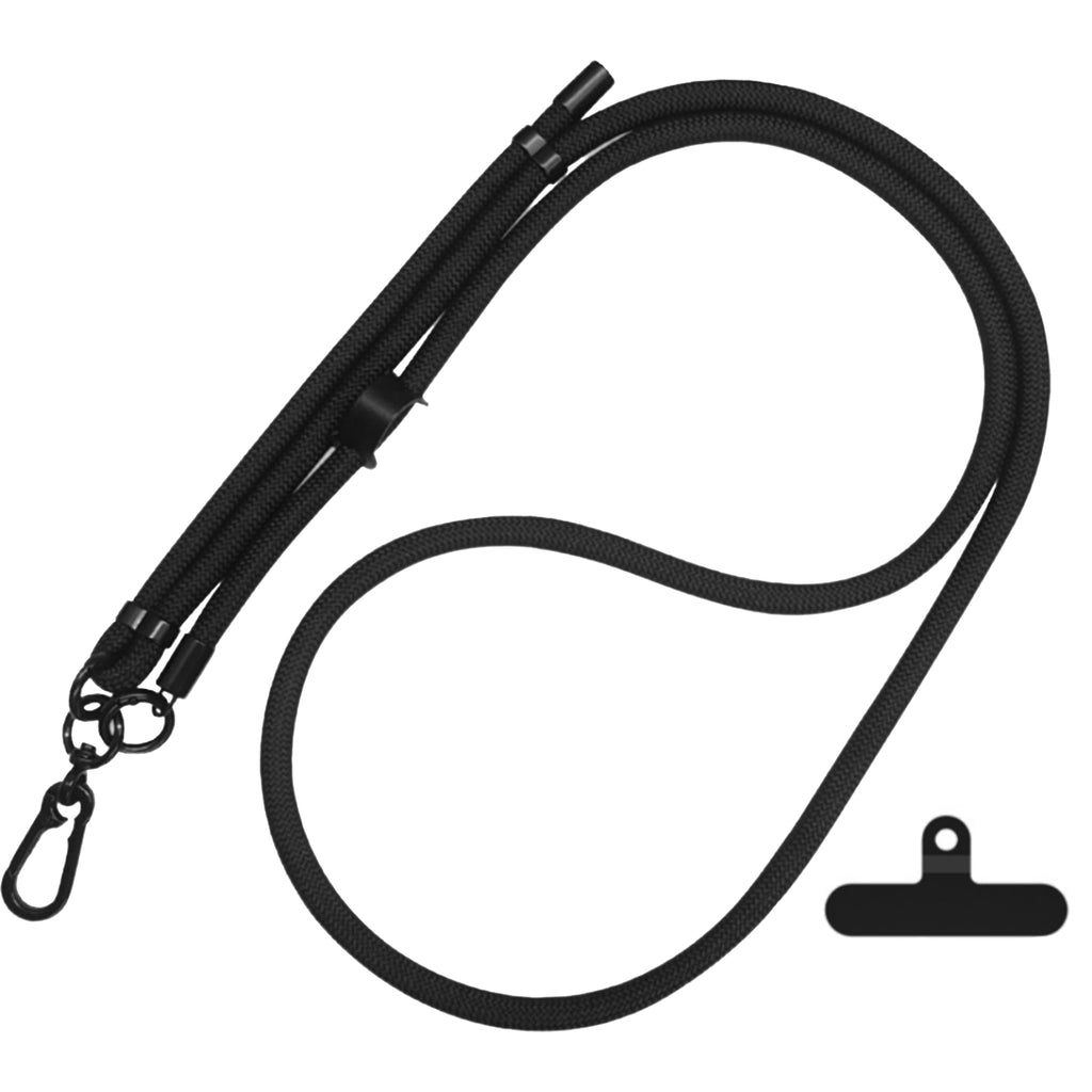 8mm Polyester Phone Lanyard Adjustable Crossbody Anti Loss