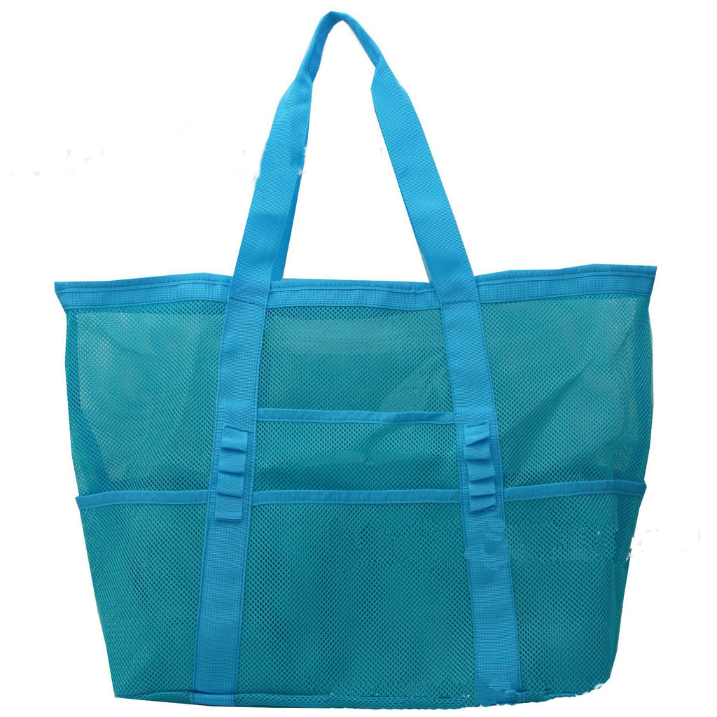Mesh Oversize Tote Beach Towel Bag