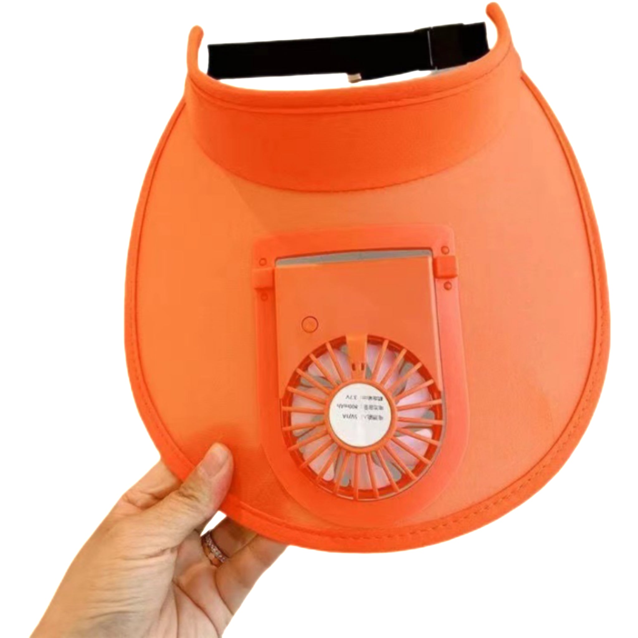 Sun Hat with Built-in Cooling Fan