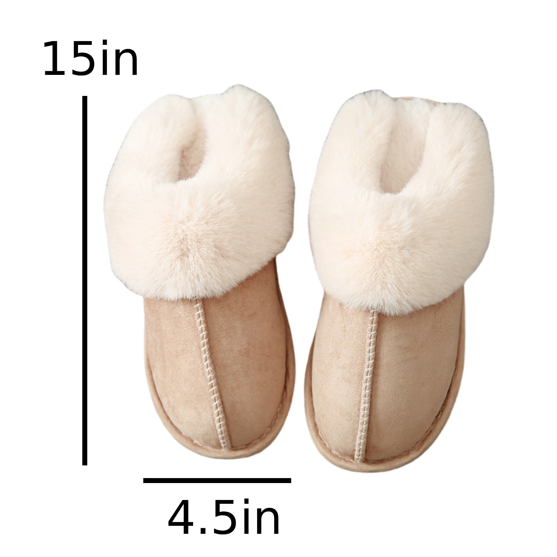 Cozy Winter Plush Slippers