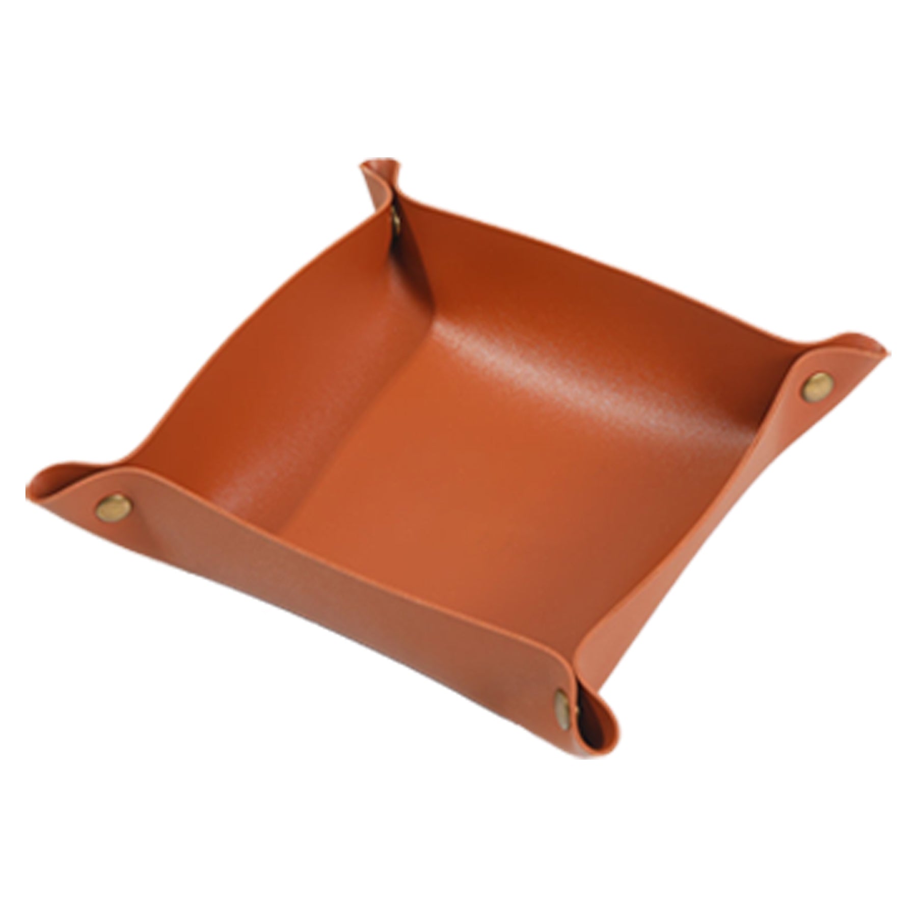 Pu Leather Folding Storage Tray