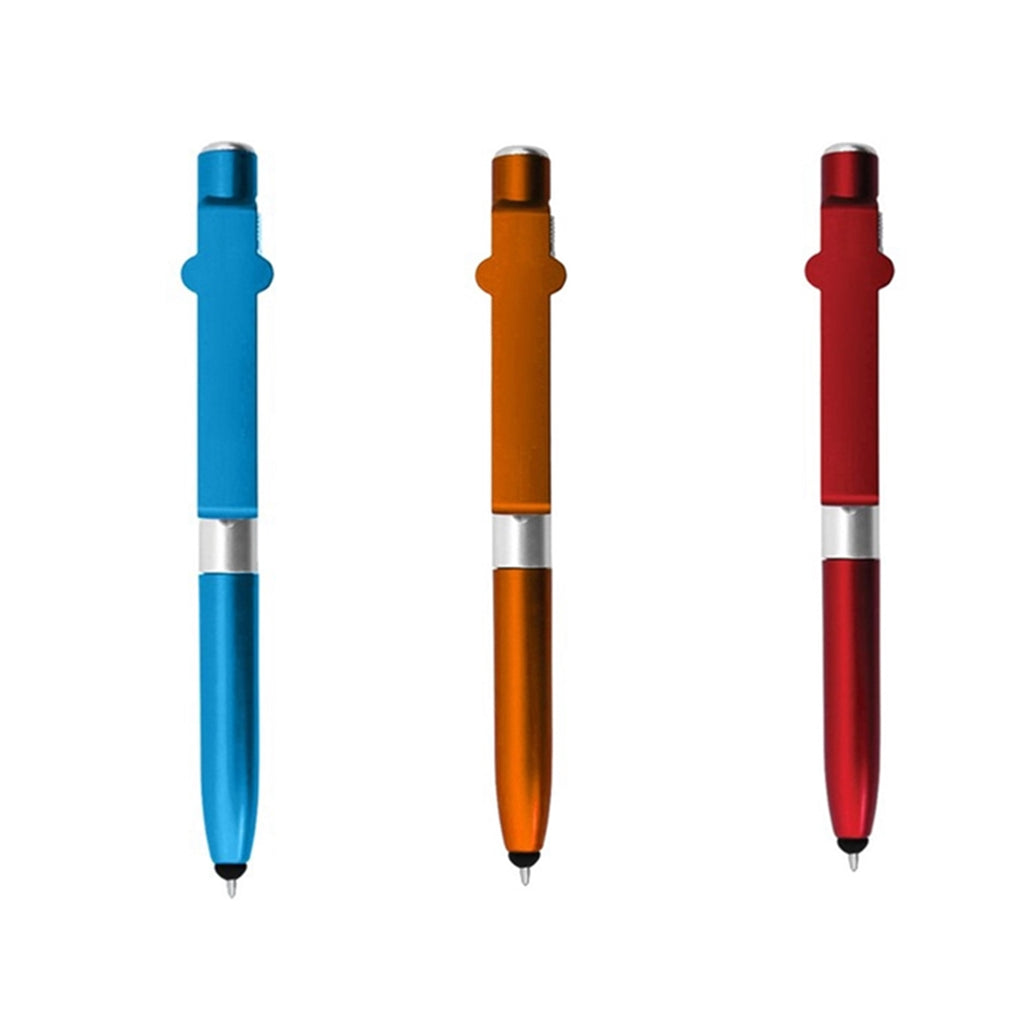 Multifunctional Phone Holder LED Touch Folding Pen